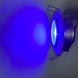 Apache J-LED - Ceiling series - RVS - Inbouwspot - Ultra RGBW - 3W - 8-30V DC