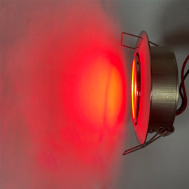 Apache J-LED - Ceiling series - RVS - Inbouwspot - Ultra RGBW - 3W - 8-30V DC