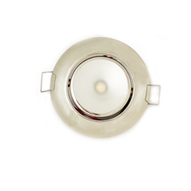 Apache J-LED - Ceiling series - RVS - Inbouwspot - Warm Wit - 3W - 8-30V DC