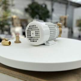 CEM pumps EP03.025B.002, bronzen zelfaanzuigende pomp type 025-230M, 230V, 0,45 kW, 2800 rpm, 60 l/min., opvoerhoogte 18 m