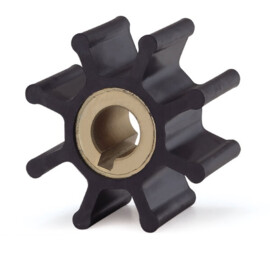 Impeller geschikt voor Jabsco 4598-0001 / SHERWOOD 10187K / CEF 500102 / Volvo 818680 / DJ 09-46-080