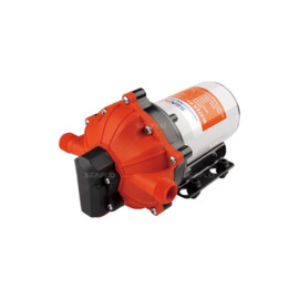 Heavy duty Waterpomp en accumulatortanksysteem, 12V, 20.8 L/Min, Inschakeldruk 1.4 bar, Uitschakeldruk 4.2 bar, 1L drukvat