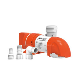 Low profile automatische bilgepomp, 12V, 50 L/min (3000 L/uur)