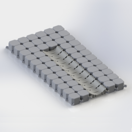 Bootsplatform für Boote \"Modulardock 600+\" (6 x 3 meter)