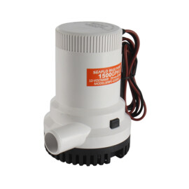 Non-Automatic Bilge Pump, 12V, 94.6 L/min, 0.4 bar