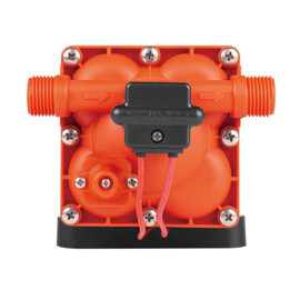Membraanpomp (drinkwaterpomp) met bypass, 24V, 11.3 L/min, uitschakeldruk 3.8 bar