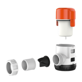 Non automatic bilge pump 24v, 233.3 L/min (17700 L/Hour)