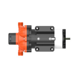 Borstelloze Membraanpomp (drinkwaterpomp), 24V, 11.6 L/min, uitschakeldruk 3.1 bar