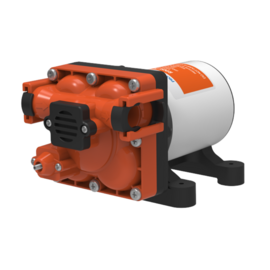 Deluxe elektrisch 12V boottoilet met spoelpomp - Compleet met externe spoelpomp voor aanzuigen van buitenwater of watertank