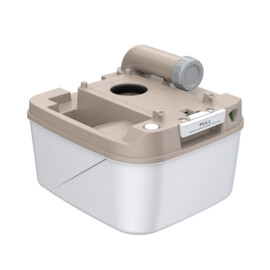 Draagbaar toilet 18L, Spoelwatertank: 10 liter, Afvaltank: 18L