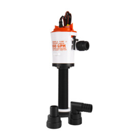 Beluchterspomp (Livewell pomp), 12V, 44.7 L/min