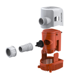 Performance automatische bilgepomp, 12V, 75 L/min, 0.3 bar