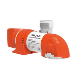 Low profile Timer Sensing automatische bilgepomp, 24V, 69 L/min (3000 L/uur)