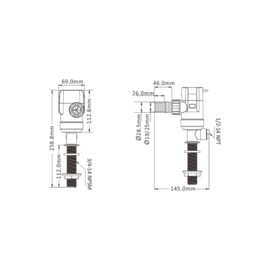 Centrifugal Pump, Inline, 12 V, 37 l/min (600 GPH)
