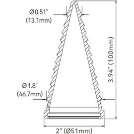 Noodplug voor boten, set van 2 stuks