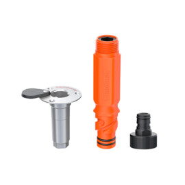 Quick Connect Dekaansluiting complete Kit, met terugslagklep en 3/4" kraannippel