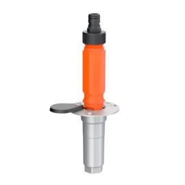 Quick Connect Dekaansluiting complete Kit, met terugslagklep en 3/4" kraannippel