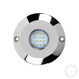 Apache PROLED Ultra Series - Single - underwater led light - Ultra White - Stainless steel 316L - IP68