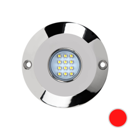 Apache PROLED Ultra Series - Single - underwater led light - Granade Red - Stainless steel 316L - IP68