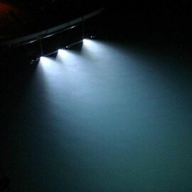 Apache PROLED Drain Series - Ablassschraube Unterwasser-LED-Licht - Midnight Blue - Edelstahl 316L - IP68