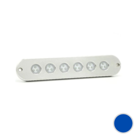 Apache PROLED Classic Series - Sextuple - RVS 316L onderwater LED verlichting - Midnight Blue - IP68