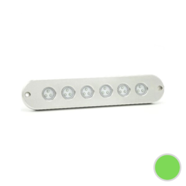 Apache PROLED Classic Series - Sextuple - underwater led light - Sea Green - Stainless steel 316L - IP68