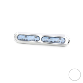 Apache PROLED Slim Series - Duo - underwater led light - Ultra White - Stainless steel 316L - IP68