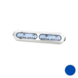 Apache PROLED Slim Series - Duo - underwater led light - Midnight Blue - Stainless steel 316L - IP68