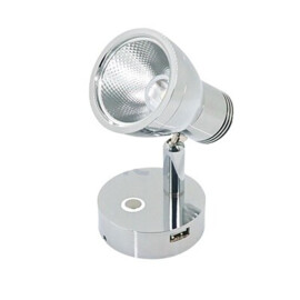 Apache PROLED - Interior series - No.05 - LED-Leselampe - Touch on/off & dimmbar - warmweiß - USB-Ladegerät - 10-30 VDC
