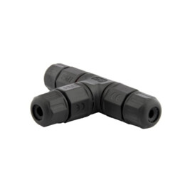 IP68 Outdoor connector T-shape M20 2-pin (8-11 mm)