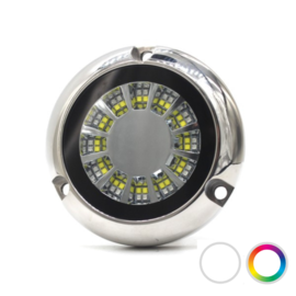 Apache PROLED Ultra Series - onderwater verlichting - RVS316L - RGBW Color strobe light - Ultra RGBW - IP68