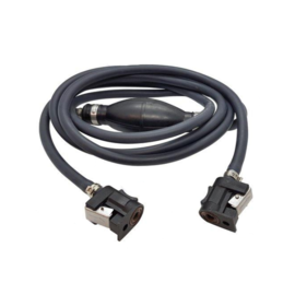 Benzine slang + connectors geschikt voor Yamaha (6YL-24306-53, 6YL-24306-54), lengte 3 meter