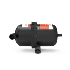 Pressure tank accumulator tank, 0.75L, Pre-pressure: 0.7 bar adjustable up to 8.6Bar (10-125psi)