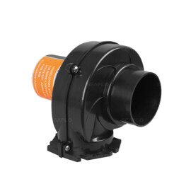 Flange / Flex mount bilge blower / fan, 12V, 220 m3 / h, (Ø 75 mm)