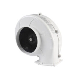 Heavy duty, flange mounting Bilge fan / air freshener, 12V, 550 m3/hour (Ø 150 mm)