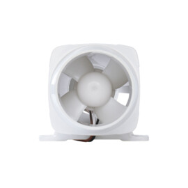 Inline ventilator, luchtververser, 12v, 220 m3/h (Ø 75 mm)
