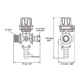Pressure Regulating Valve 21/22 Series O-rings Pumps