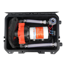 Portable Heavy duty water transfer Kit, 12V, 18.9 L/min, 4.2 bar
