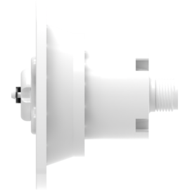 Water inlet with pressure regulator for campers, motorhomes, caravans and boats, white