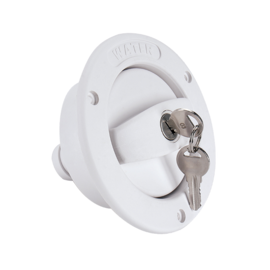 Water Inlet with lock; white;