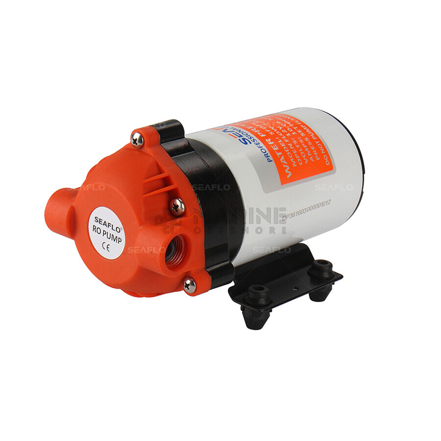 Heavy Duty on-demand Membranpumpe, 12V, 7.0 L/min, 8.3 bar (RO booster),  Parts United Marine & Offshore